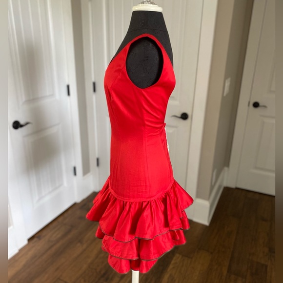 NWT Moschino Deadstock Ruffle Dress - Picture 3 of 10